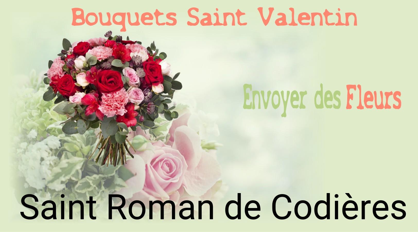 Roses de Saint-Valentin livrées à Saint-Roman-de-Codières