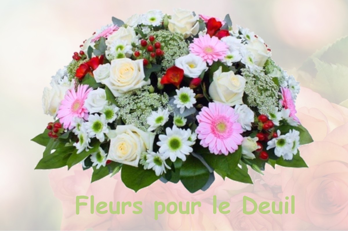 fleurs deuil SAINT-ROMAN-DE-CODIERES